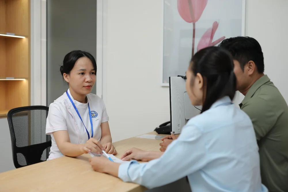 Toàn bộ quá trình thường diễn ra trong 1–2 buổi thăm khám
